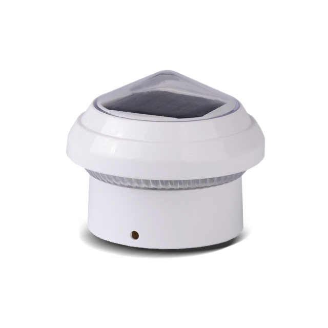 2211-CP1 WH Plastikowy płot z ogniwami łańcucha Lampa na słupek słoneczny 2211-CP1 WH Plastikowy płot z ogniwami łańcucha Lampa na słupek słoneczny