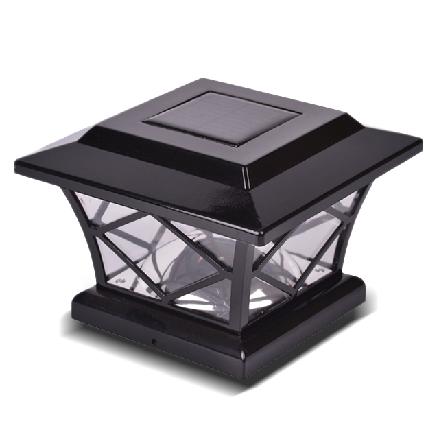 2211-F10 BL Zewnętrzna lampa LED zasilana energią słoneczną w kolorze czarnego rombu 2211-F10 BL Zewnętrzna lampa LED zasilana energią słoneczną w kolorze czarnego rombu