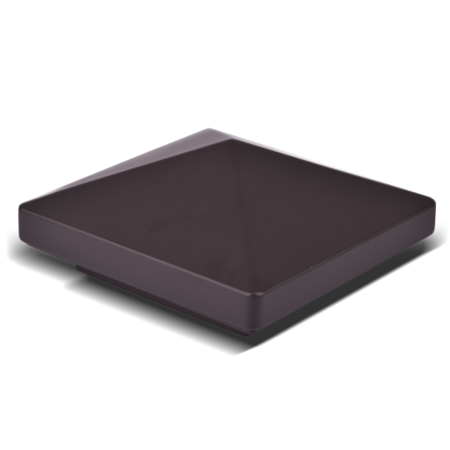 2211-FC Wysokiej jakości srebrna kwadratowa plastikowa zaślepka słupka 2211-FC Wysokiej jakości srebrna kwadratowa plastikowa zaślepka słupka