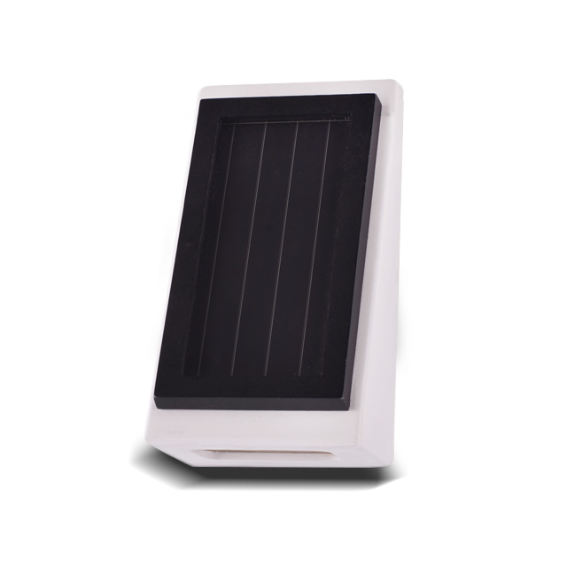 2211-W4-W4S Biały zewnętrzny wodoodporny kinkiet solarny LED